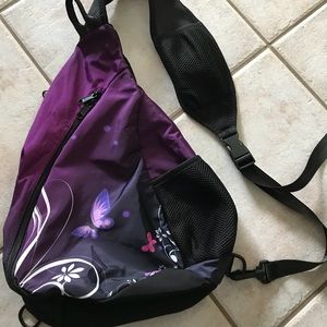 Sling shoulder backpack